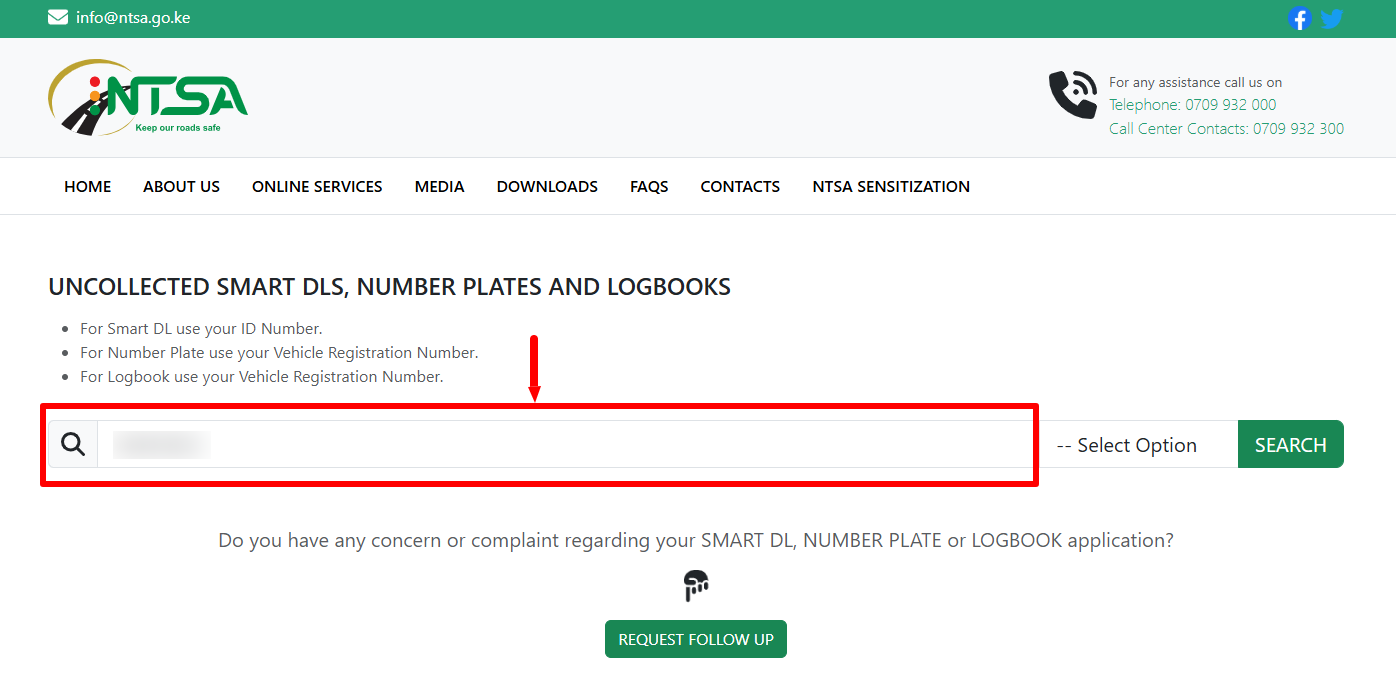 Enter your ID Number