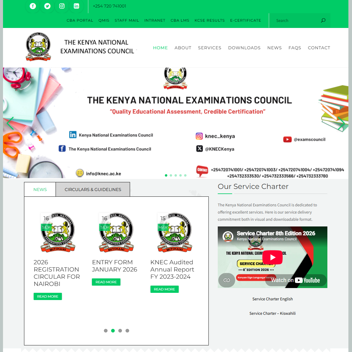Visit KNEC Website