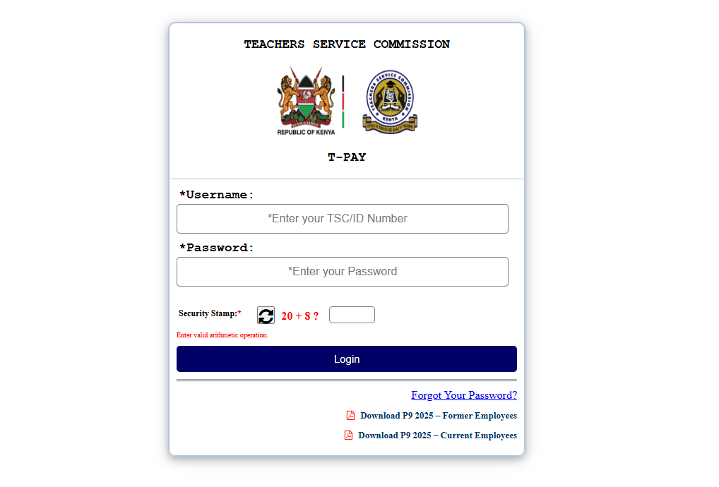 visit t-pay website