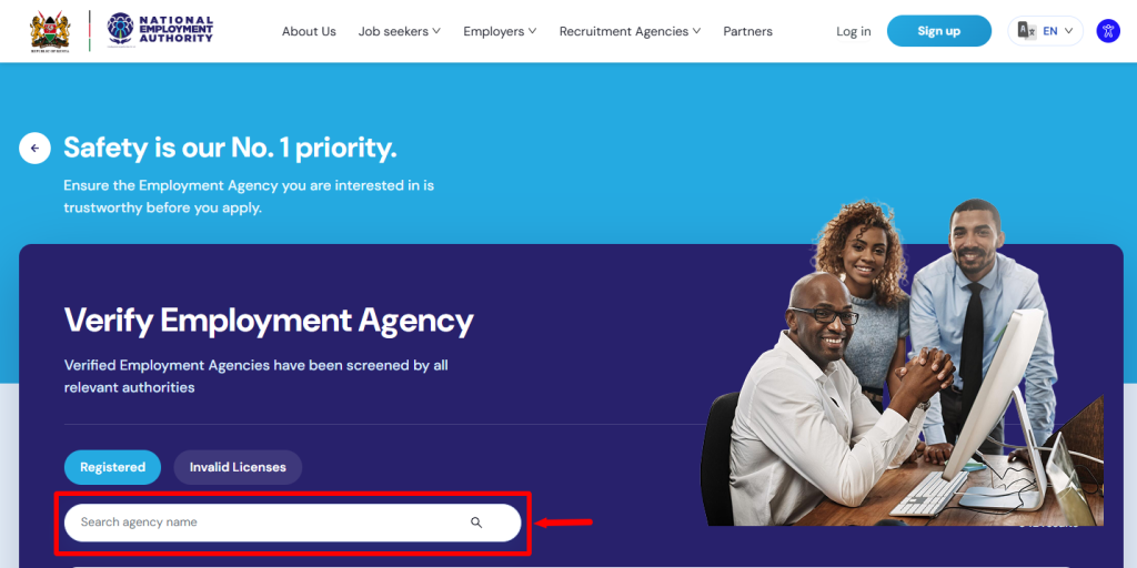 Enter Recruitment Agency Name