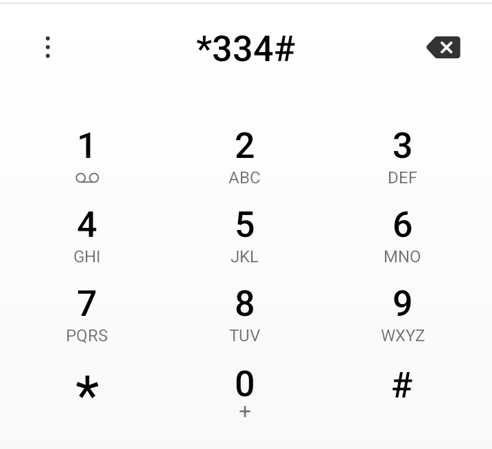 dial ussd code *334#