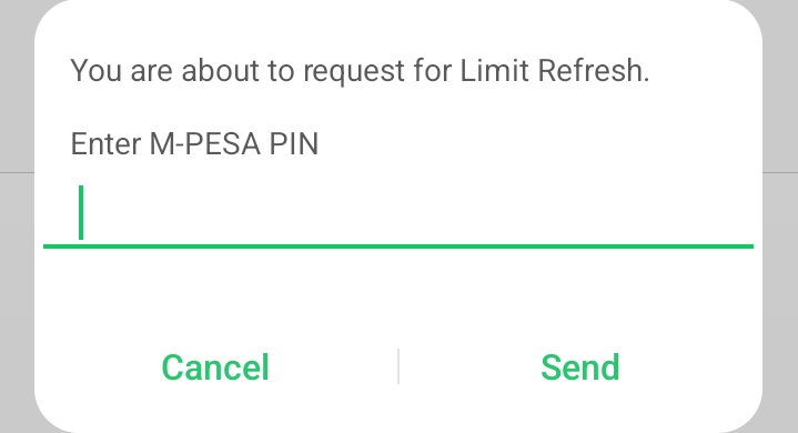 enter mpesa pin