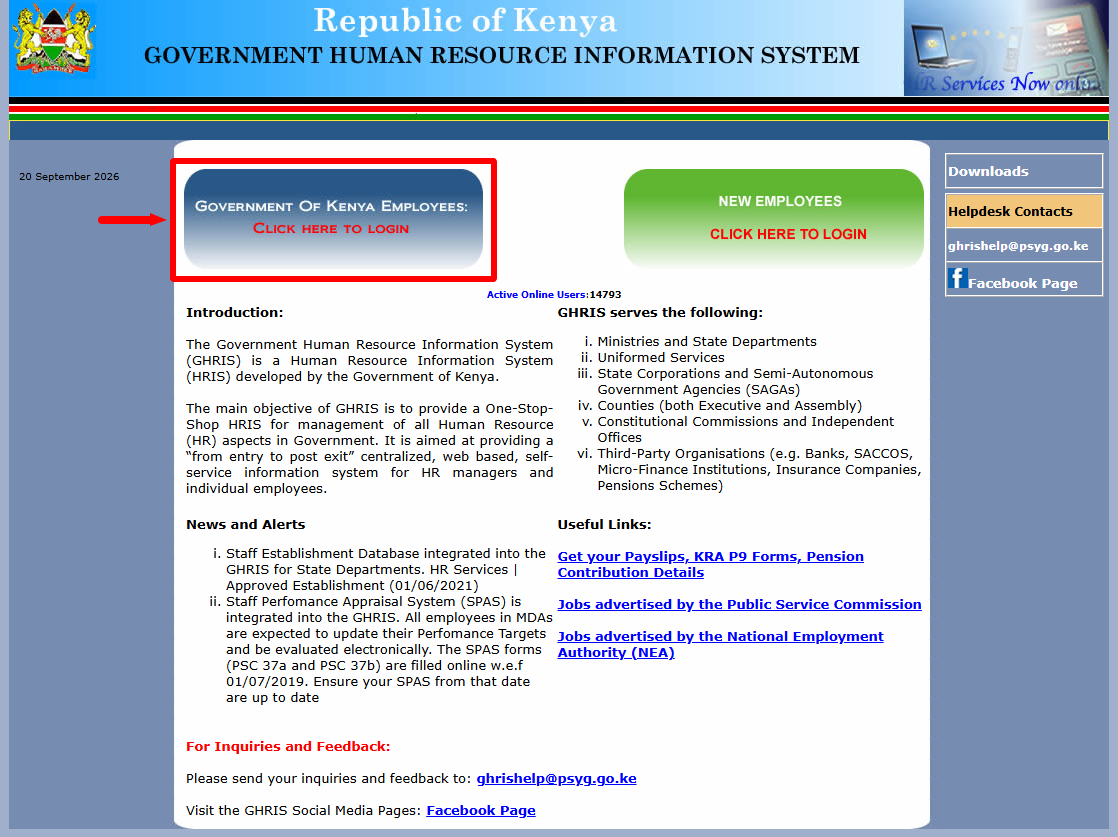 government of kenya employees