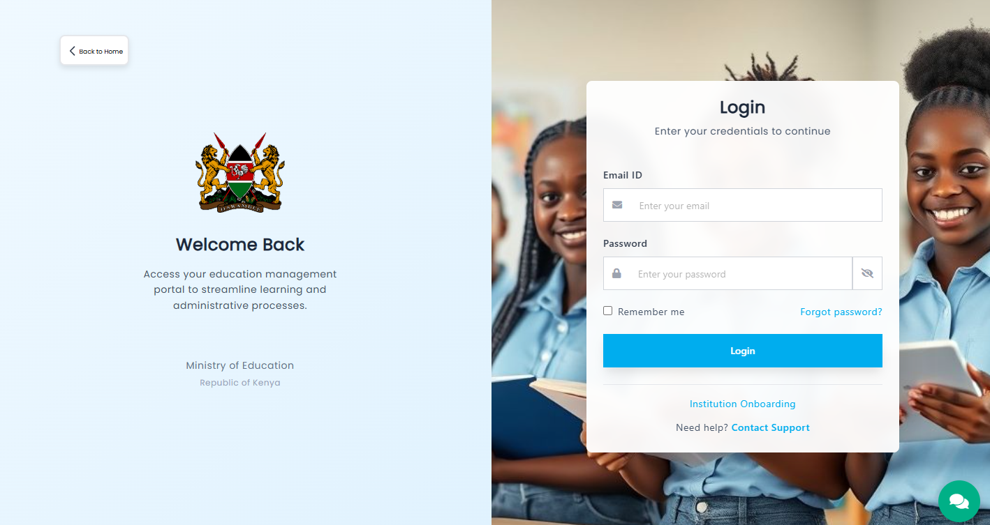 kemis login page