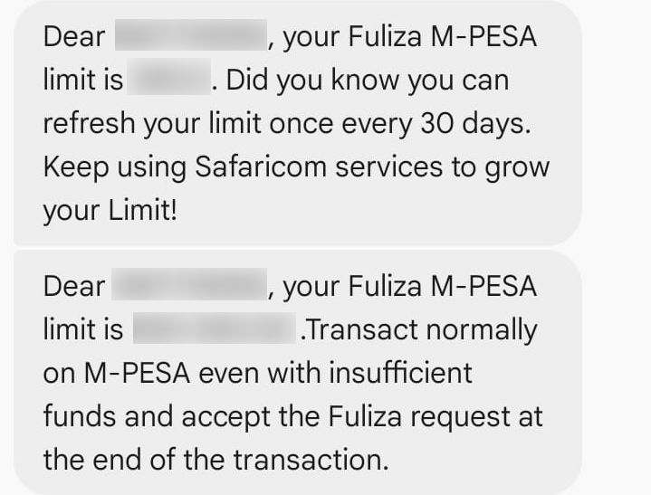 m-pesa fuliza limit refresh