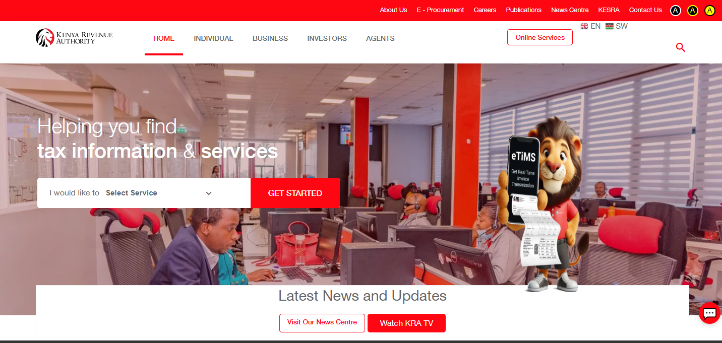 visit kra website