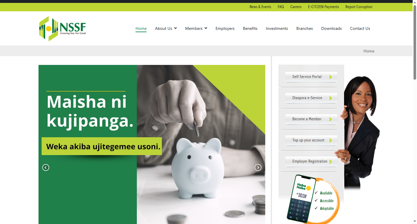 visit nssf website